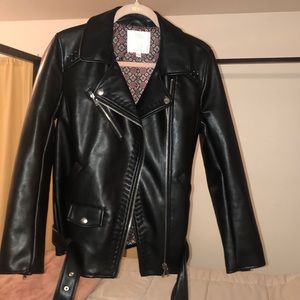 Brand new Anthropologie leather jacket
